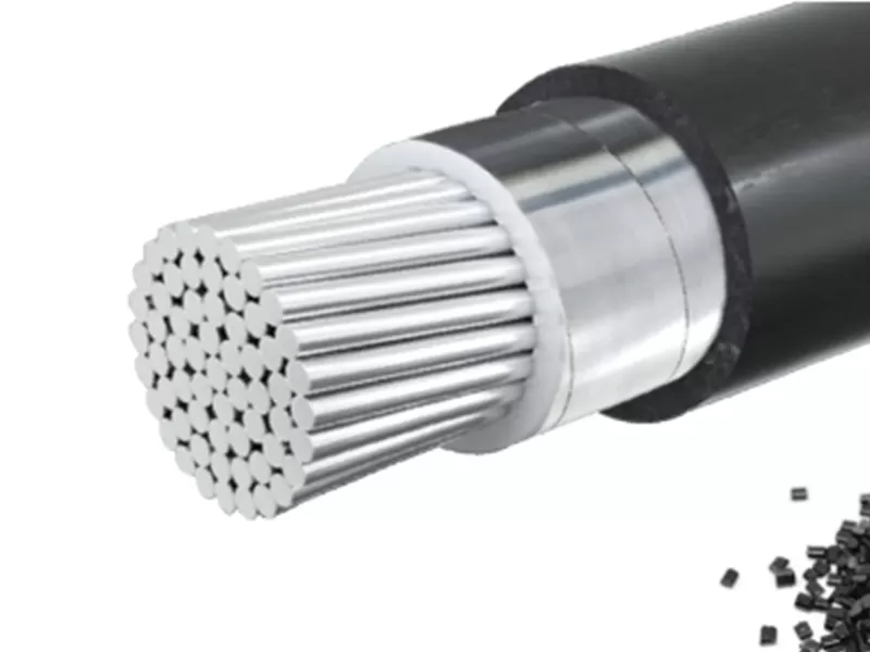 Cable de alimentación blindado de baja tensión aislado PVC