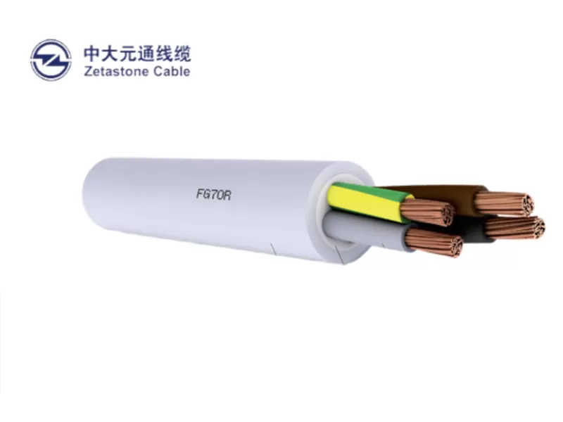 Cable Flexible De Potencia Y Señal