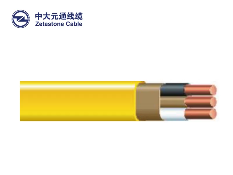 Cable no revestido de metal