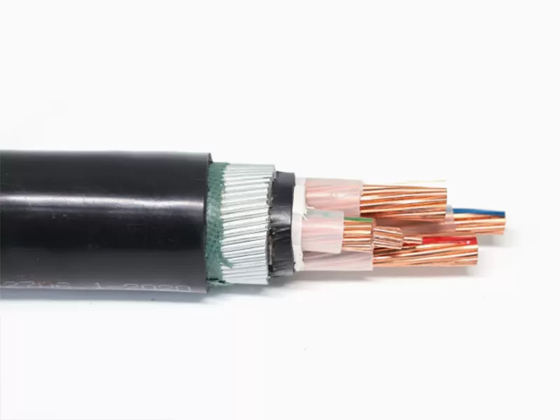Cable eléctrico con revestimiento aislado de PVC