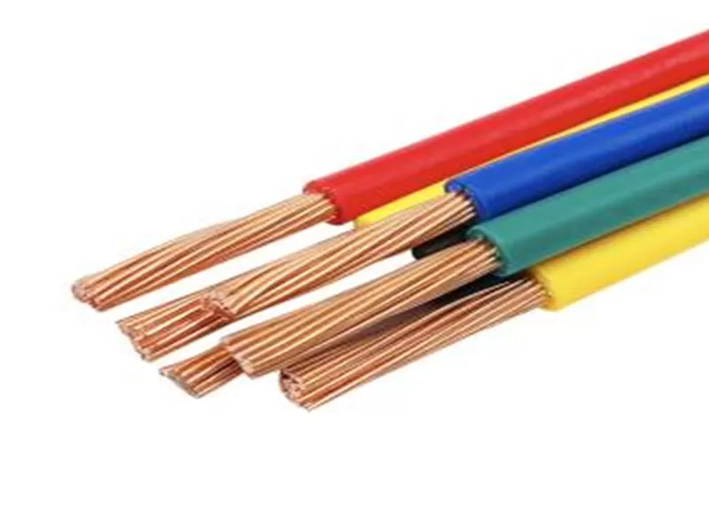 Cable de cableado trenzado de aislamiento de PVC