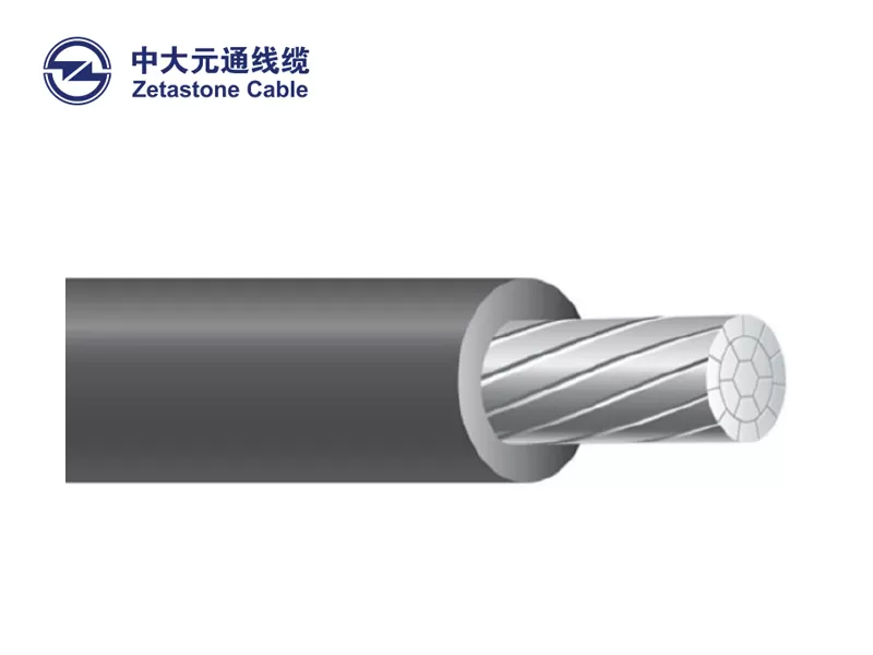 Cable de entrada de servicio subterráneo de aluminio
