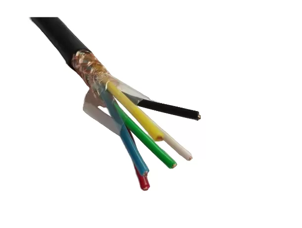 Cable flexible de control trenzado forrado de PVC aislado