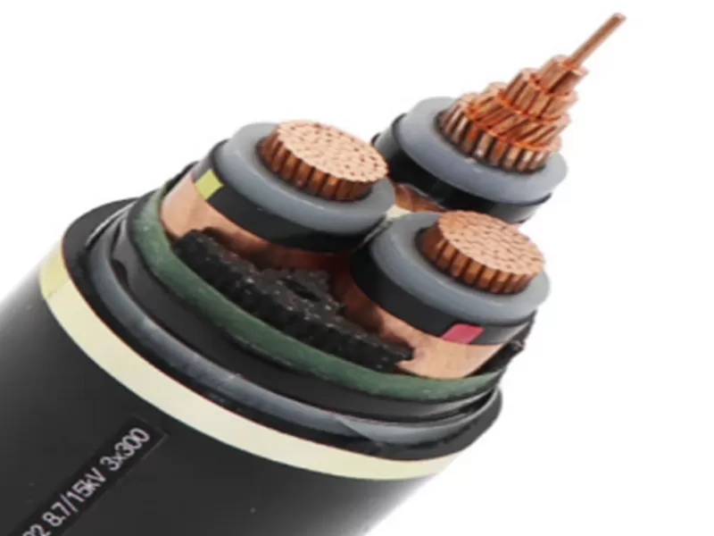 XLPE Aislado MV Cable de alimentación