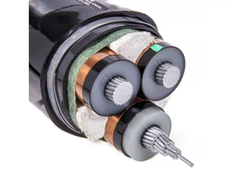 XLPE bajo humo cero halógeno poder LSOH cable de alimentación eléctrico cable de goma impermeable